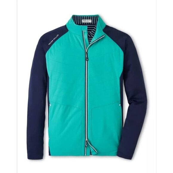 Peter Millar Merge Elite Hybrid Men’s Jacket Billiard/Navy MS23EZ45 SIze M - Picture 3 of 3